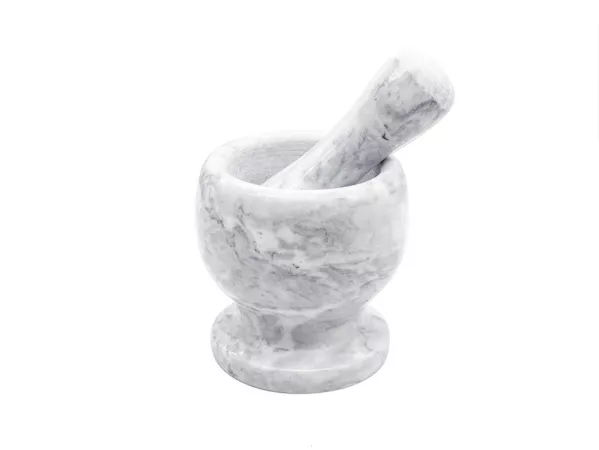 Moździerz i ubijak 7,5 cm Tragar - Marmurek szary 1TR.MOZ.40452 Moździerz i ubijak 7,5 cm Tragar - Marmurek szary 1TR.MOZ.40452