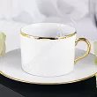 Filiżanka ze spodkiem 0,23 L / 16 cm Porcel - Premium Gold 10.PRG.FS23