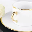 Filiżanka ze spodkiem 0,23 L / 16 cm Porcel - Premium Gold 10.PRG.FS23