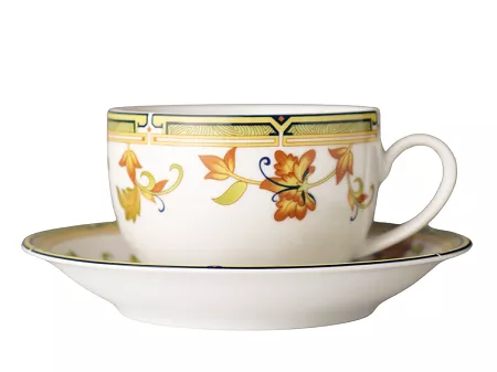 Filiżanka ze spodkiem 0,2 L / 15 cm  Bogucice - Jesień / Autumn 156