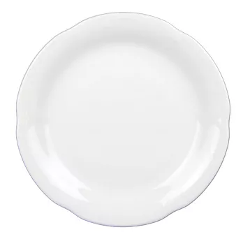 Talerz deserowy 19 cm Chodzież - Kamelia C000 Biała