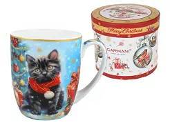 Kubek 0,4 L Carmani - Kocie święta 33.219-9055