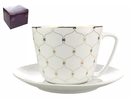 Filiżanka ze spodkiem 0,33 l / 17 cm Bogucice - Gemis 1063