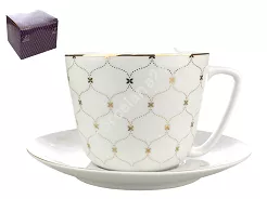 Filiżanka ze spodkiem 0,33 l / 17 cm Bogucice - Gemis 1063