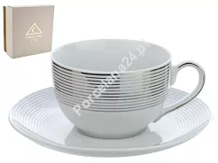 Filiżanka ze spodkiem 0,25 L / 15,7 cm Chodzież- Yvonne E520 GIFT BOX
