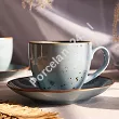 Filiżanka ze spodkiem 0,3 L / 16 cm Bogucice - Alumina Cottage Jeans 1221