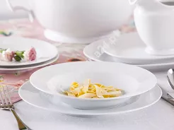Komplet talerzy na 6 osób (18el) Altom Design - MariaPaula Biała L01