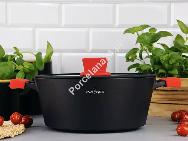 Garnek z pokrywą 28 cm / 5 L ZWIEGER - Obsidian 1Z.OB.G28 Garnek z pokrywą 28 cm / 5 L ZWIEGER - Obsidian 1Z.OB.G28