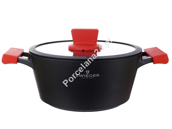 Garnek z pokrywą 28 cm / 5 L ZWIEGER - Obsidian 1Z.OB.G28 Garnek z pokrywą 28 cm / 5 L ZWIEGER - Obsidian 1Z.OB.G28