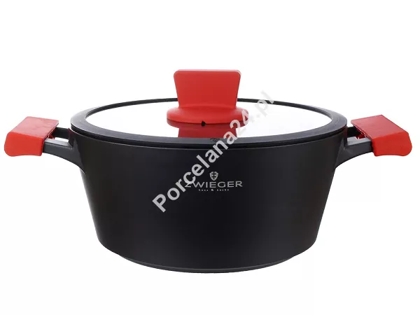 Garnek z pokrywą 28 cm / 5 L ZWIEGER - Obsidian 1Z.OB.G28 Garnek z pokrywą 28 cm / 5 L ZWIEGER - Obsidian 1Z.OB.G28