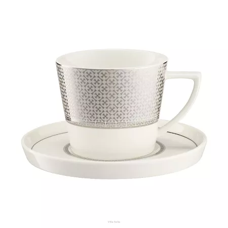 Filiżanka ze spodkiem 0,24 L / 14,5 cm Villa Italia - Shiro Filiżanka ze spodkiem 0,24 L / 14,5 cm Villa Italia - Shiro