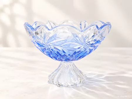 Misa na nodze 28,5 cm Bohemia - FLORA BLUE GRADIENT 4SB.FLOBG.528590