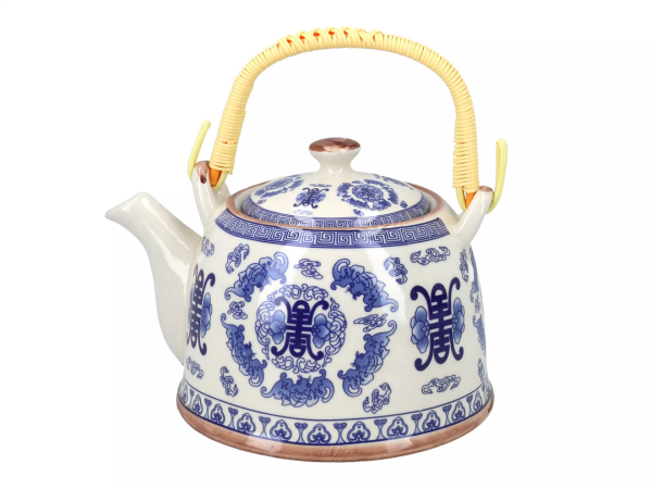 Czajnik ceramiczny z stalowym zaparzaczem 0,9 l Hanipol - 33.418-5104 Czajnik ceramiczny z stalowym zaparzaczem 0,9 l Hanipol - 33.418-5104