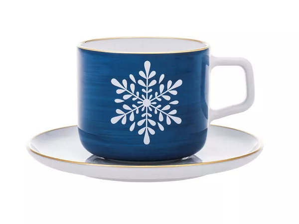 Filiżanka ze spodkiem 0,25 L / 15 cm Lubiana - Ankara 0353 Magiczna Noc Filiżanka ze spodkiem 0,25 L / 15 cm Lubiana - Ankara 0353 Magiczna Noc