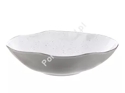 Salaterka 28,5 cm Lubiana - Stone Age / Kremowy