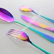 Komplet sztućców 24 cz. na 6 osób PINTINOX - Royal Princess Rainbow (2.0 mm) 23.2CU0.7091.K24