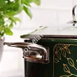 Garnek z pokrywką 4,75 L Emalia Metalac - Golden times 1ME.GT.G24