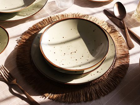 Talerz głęboki 22 cm Bogucice - Alumina Cottage Green Tea 1220