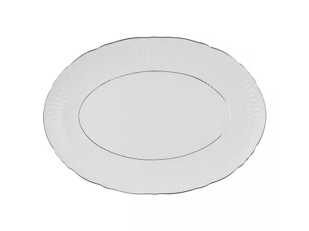 Półmisek 34 cm Ćmielów - Sofia 3607 Platyna