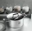 Garnek z pokrywą 28 cm / 9,75 L PINTINOX - 3.0 (3PLY) 23.TH.3760.2128