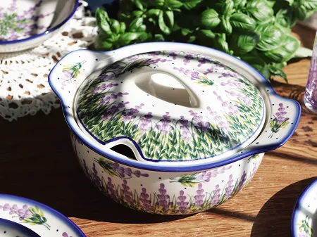 Waza 2,3 L Bolesławiec - Lawendowy Zakątek