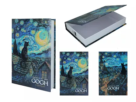 Pudełko ozdobne na magnes 27 cm Carmani - Inspirowane twórczością Vincenta van Gogha 33.195-9083