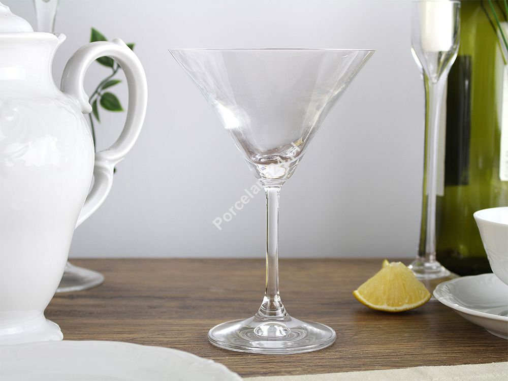 6x) Verres à Martini 150ml en Cristallin VENEZIA - KROSNO