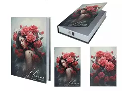 Pudełko ozdobne na magnes 27 cm Carmani - L. Lozano, Lady`s Floral Symphony 33.195-9090