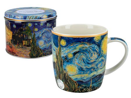 Kubek 0,45 L w puszce Carmani - Vincent van Gogh - Gwiaździsta noc 830-3110
