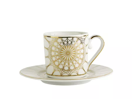Filiżanka ze spodkiem 0,10 L / 12,5 cm Ćmielów - Jenny Solaris White