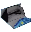 Etui na okulary składane Carmani - Vincent van Gogh - Gwiażdzista Noc 33.021-8350