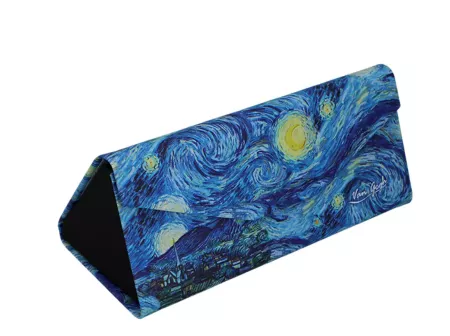 Etui na okulary składane Carmani - Vincent van Gogh - Gwiażdzista Noc 33.021-8350