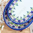 Półmisek owalny 28 cm Bolesławiec - Mariańska Koronka gat. I