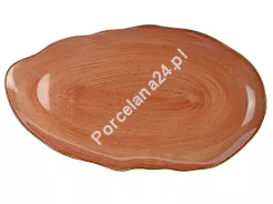 Półmisek 38 cm Lubiana - Stone Age / Ceglasty