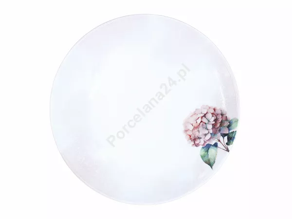 Talerz głęboki 22 cm Lubiana - Vanilla Hortensja czerwona Talerz głęboki 22 cm Lubiana - Vanilla Hortensja czerwona