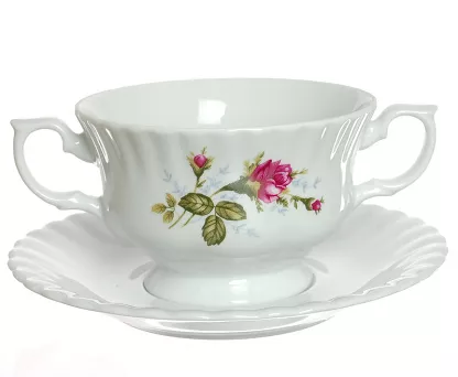 Bulionówka ze spodkiem 0,4 L / 17 cm Chodzież - Iwona 0026 / B026