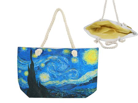 Torba na ramię 56 x 37 cm Hanipol - Vincent van Gogh - Gwiaździsta Noc 33.021-9211