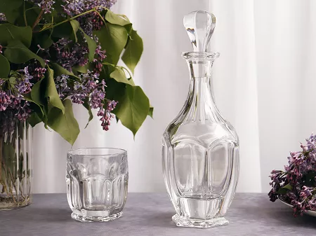 Kpl. szklanek do whisky 0,25 L (6szt) + karafka 0,6 L (1szt) Bohemia - SAFARI 4SB.SA.753212