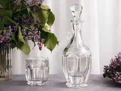 Kpl. szklanek do whisky 0,25 L (6szt) + karafka 0,6 L (1szt) Bohemia - SAFARI 4SB.SA.753212