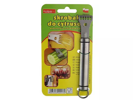 Zester / skrobak do warzyw i owoców 16,5 cm KRALIPEX - 29.SDW