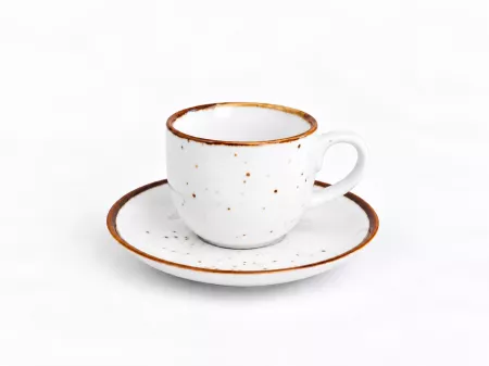 Filiżanka do espresso 0,09L / 12cm Bogucice - Rustic Snow 1161