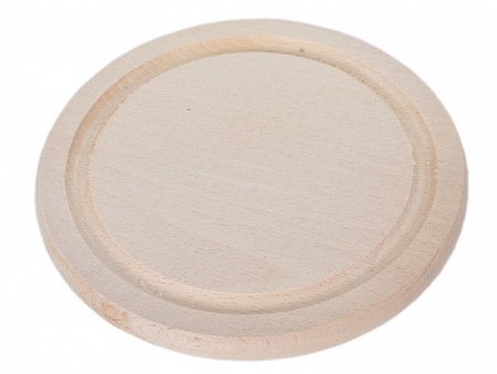 Deska drewniana okrągła z frezem 18 cm Odelo - 1OD.DES.7013