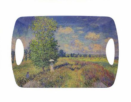 Taca 32 x 47 cm Leonardo England - Claude Monet - Kobieta na polu latem 33.710-4451-KP