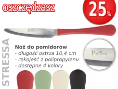 Nóż do pomidorów 10,4 cm Pintinox - kolor losowy
