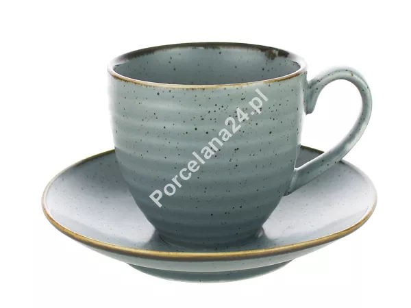 Filiżanka ze spodkiem 0,3 l / 16 cm Bogucice - Alumina Circus Blue 1116 Filiżanka ze spodkiem 0,3 l / 16 cm Bogucice - Alumina Circus Blue 1116