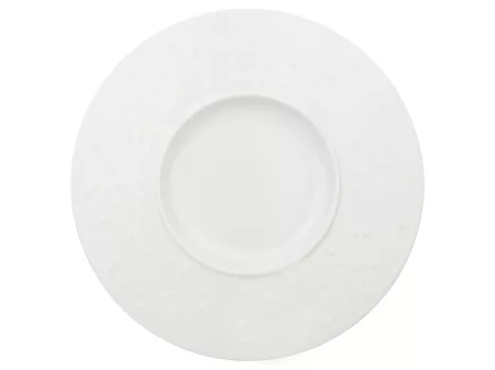 Talerz płytki 30 cm (do pasty, do deseru) Lubiana - Rosa Biała