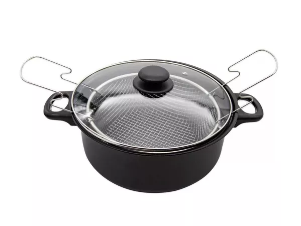 Garnek do frytek 4 L Tragar - Czarny 1TR.GAR.39913 Garnek do frytek 4 L Tragar - Czarny 1TR.GAR.39913