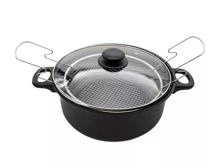 Garnek do frytek 4 L Tragar - Czarny 1TR.GAR.39913