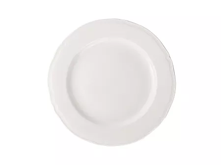 Talerz płytki 26 cm  Bogucice - Gino White 1228