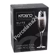 Kpl. kieliszków do szampana 180 ml (6 szt) Krosno - Elite (Sensei / Emotion) 8546